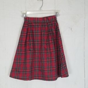 The Children's place Christmas plaid skirt